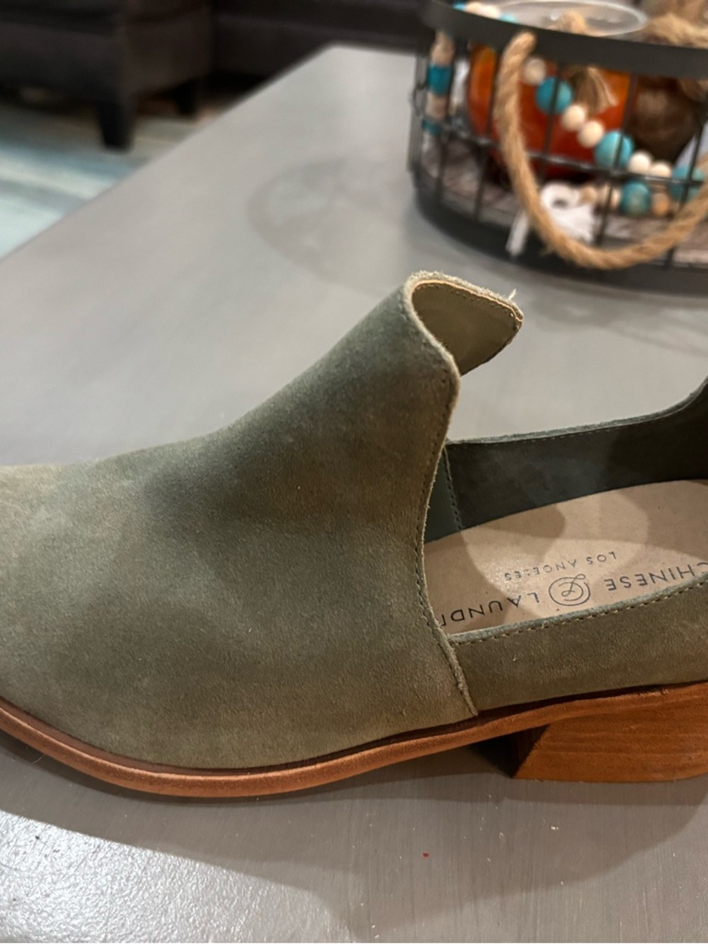 Chinese Laundry Sage Suede Woman’s SZ 10 Shoe New - Picture 4 of 8